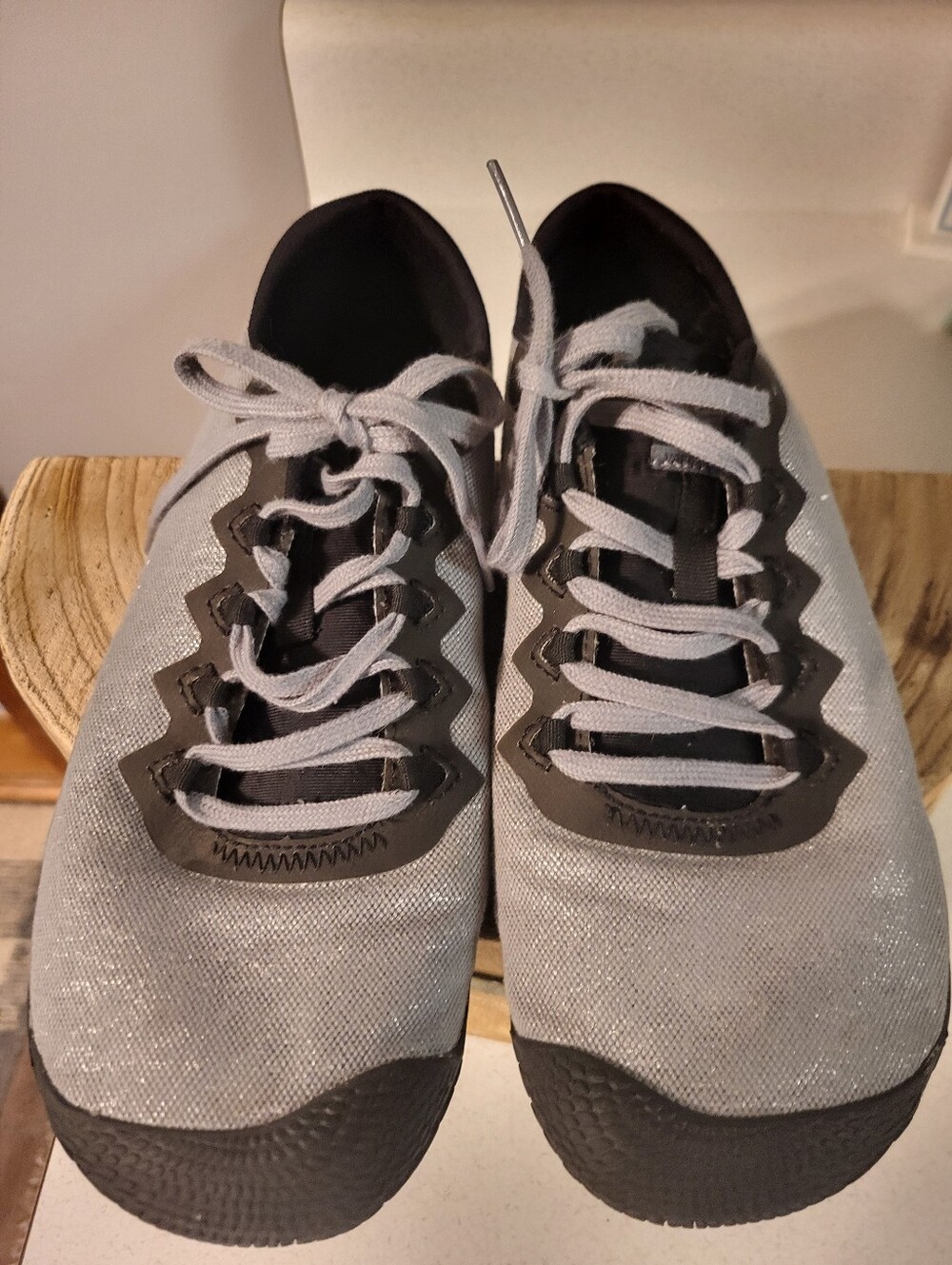 Merrell Shoes Womens 11 Grey Glove 4 Barefoot Minimalist Sneaker Vibram - Picture 2 of 7